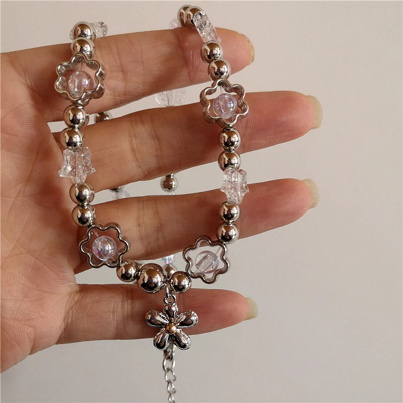 Crystal Garden -Beaded Choker